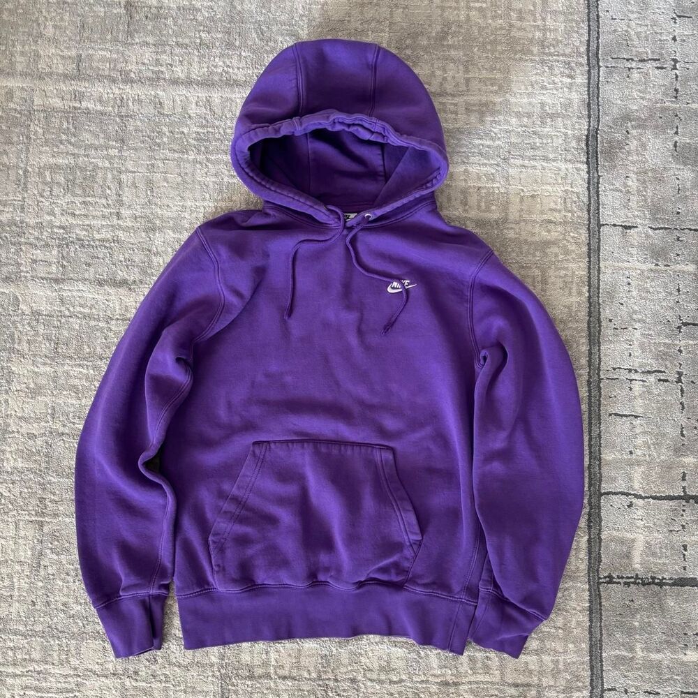 Nike Men's Purple Hoodie
